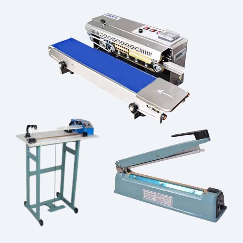 Packaging sealers: band sealer, foot sealer and hand sealer in Sri Lanka