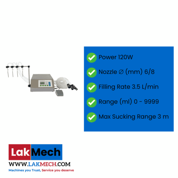 filling machines 3 (1) 4 head liquid filling machine in operation in Sri Lanka by LakMech